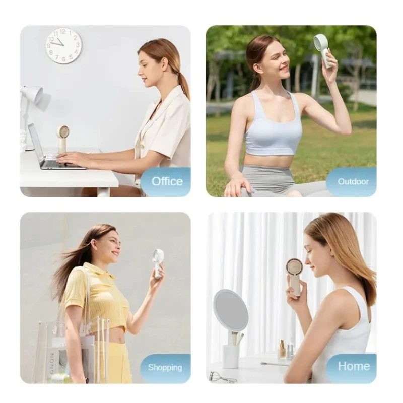 Yupin Jisu MIni wentylator ręczny chłodnica chłodzenie półprzewodnikowy chłodzenie na zewnątrz 4000mAh szybkie ładowanie baterii typu C