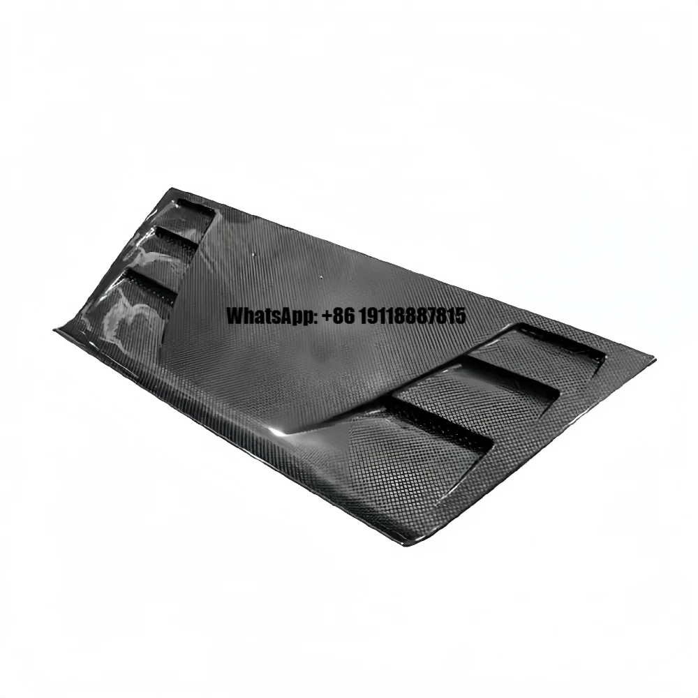 

Upgraded Modified SC Style Dry Carbon Fiber Rear Cover Air Deflector Body Components Specifically Designed for Ferrari 488 GTB