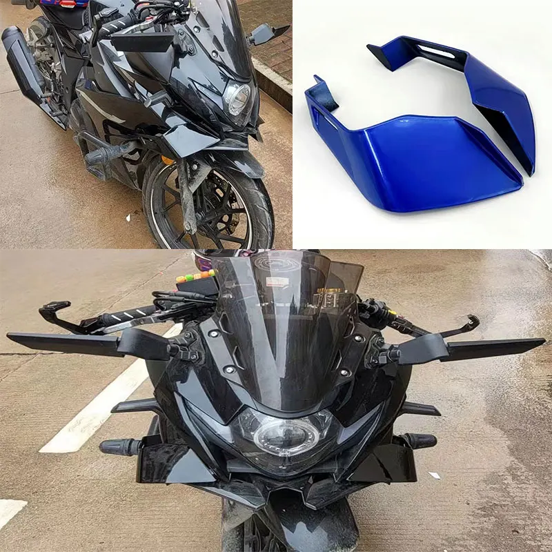 For Suzuki GSX250R GSX250 GSX-250R GSX 250R GSX 250 Motorcycle Winglets Aerodynamic Wing Kit Fixed Side Wings Spoiler Fairing