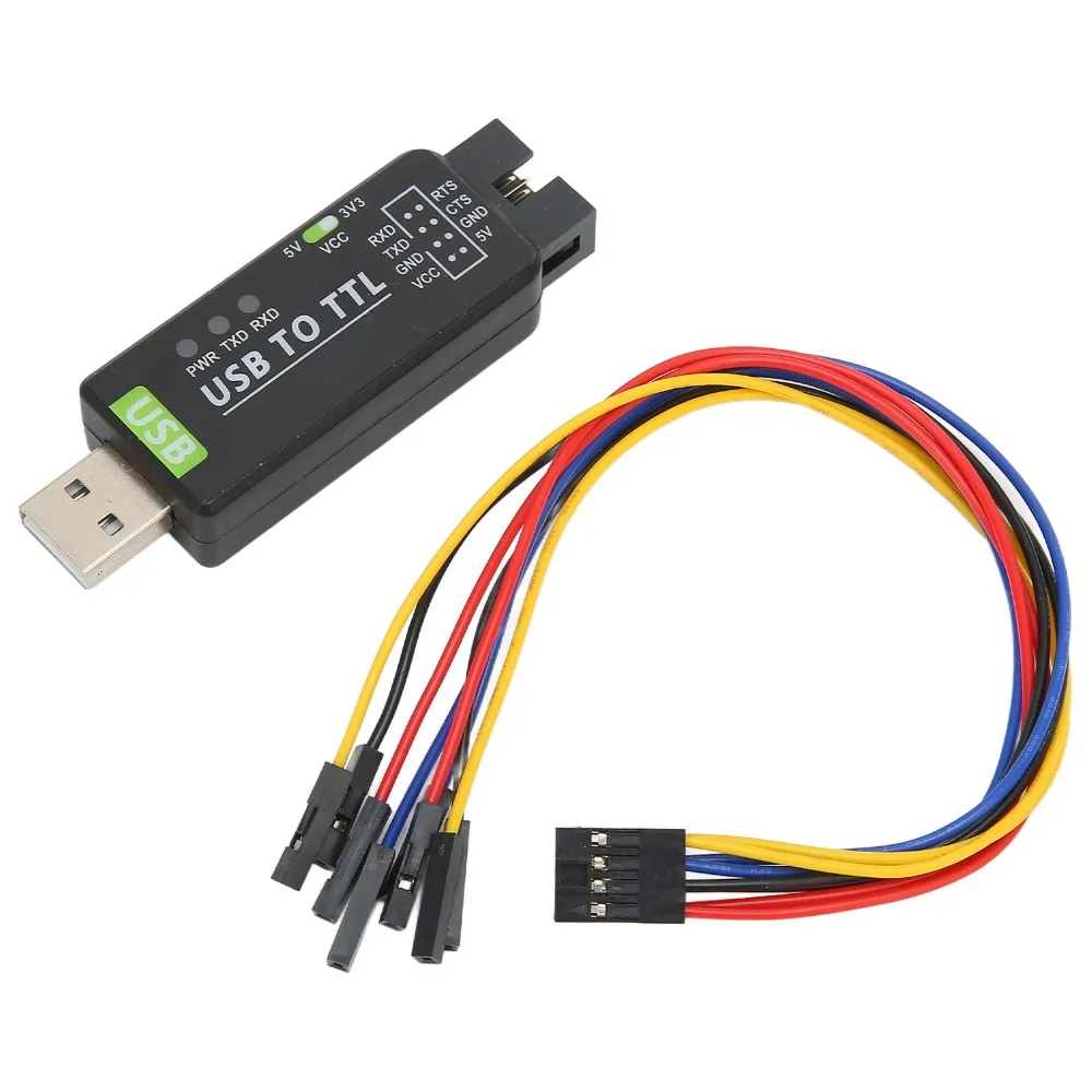 FT232RL Chip USB To TTL Converter Multiple Protection Circuit with Shell USB To Serial Adapter USB To TTL Adapter