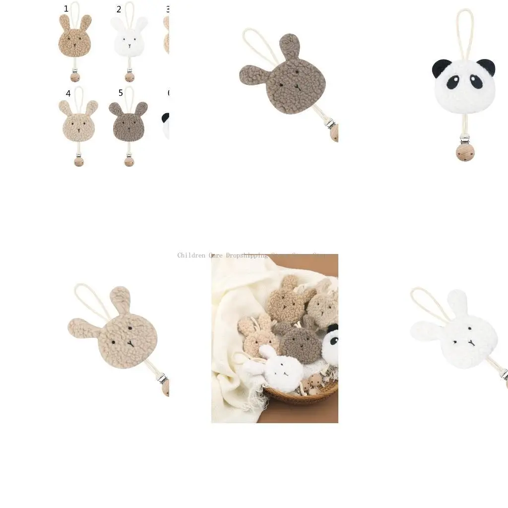 

Newborn Pacifier Clip Chain Dummy Nipple Holder Hanging Ornament Decorations