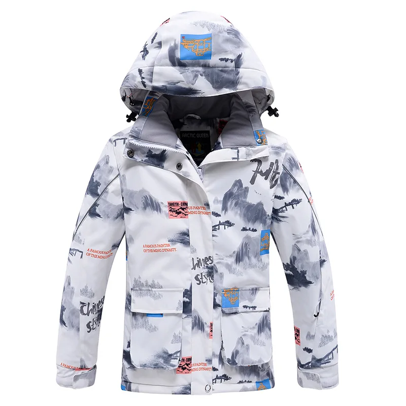 Neue Kinder Ski anzug Mädchen Snowboard jacke Jungen verdickt warme Kinder Ski Set Schnee hose wind dichte wasserdichte Winterkleid ung