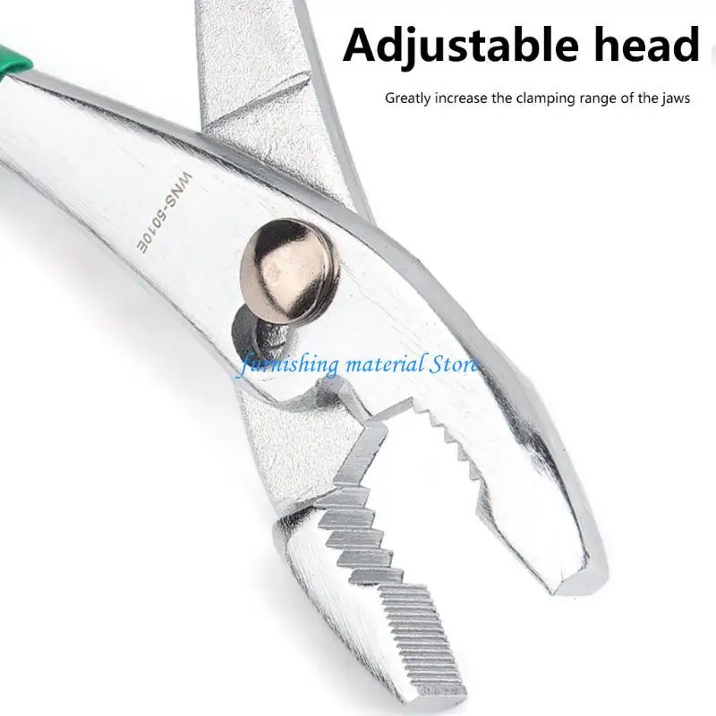 

Y5GD 6" 8" 10" Adjustable Automobile Repair Tool BigMouth Fish Tail Pliers Slippers