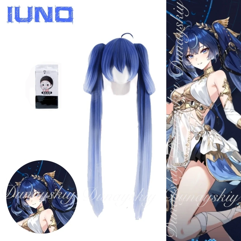 

Wuthering Waves Game IUNO A Character Mainly Blue And White With Stunning Appearance Greek Goddess Style Cosplay Costume Singles
