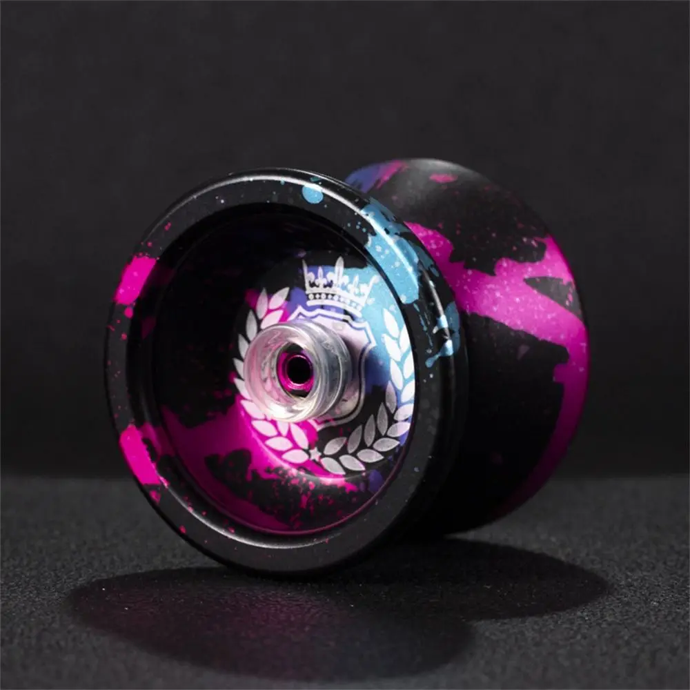 

Fashion 10 Ball Bearing Metal Yoyo Alloy Aluminum High Speed Yo Yo Toys Spinning String Unresponsive Yoyo Ball Kids Gift