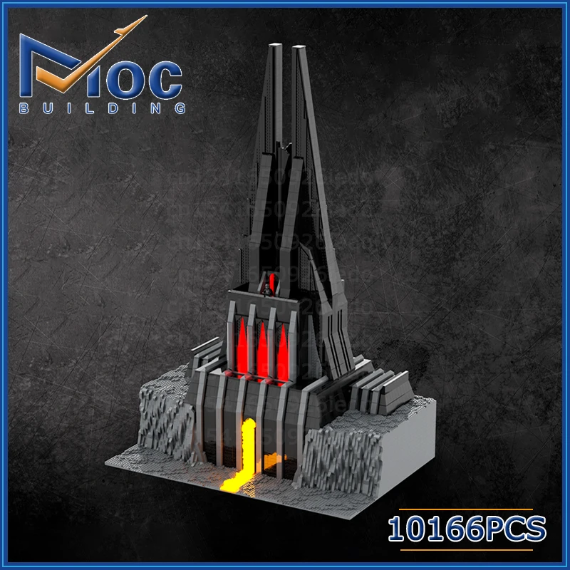 

MOC Building Block Ultimate LordVadere Castle Fortress Technology Bricks Ultimate Collector Series Model DIY Assembly Toys Gifts