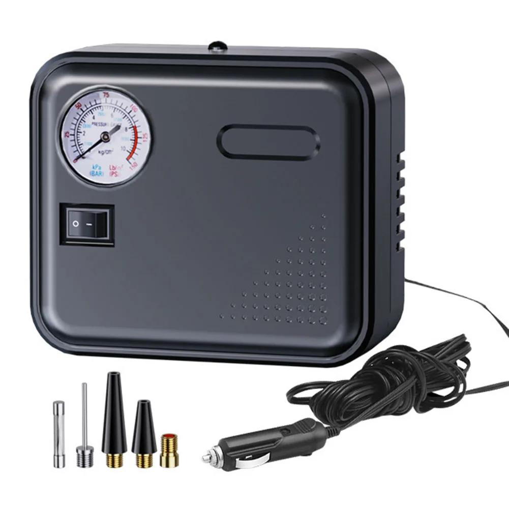 12V Digital Tire Inflator with Built in LED Safety Light and Lightweight Design Efficiently Inflate Tires in Minutes Anywhere