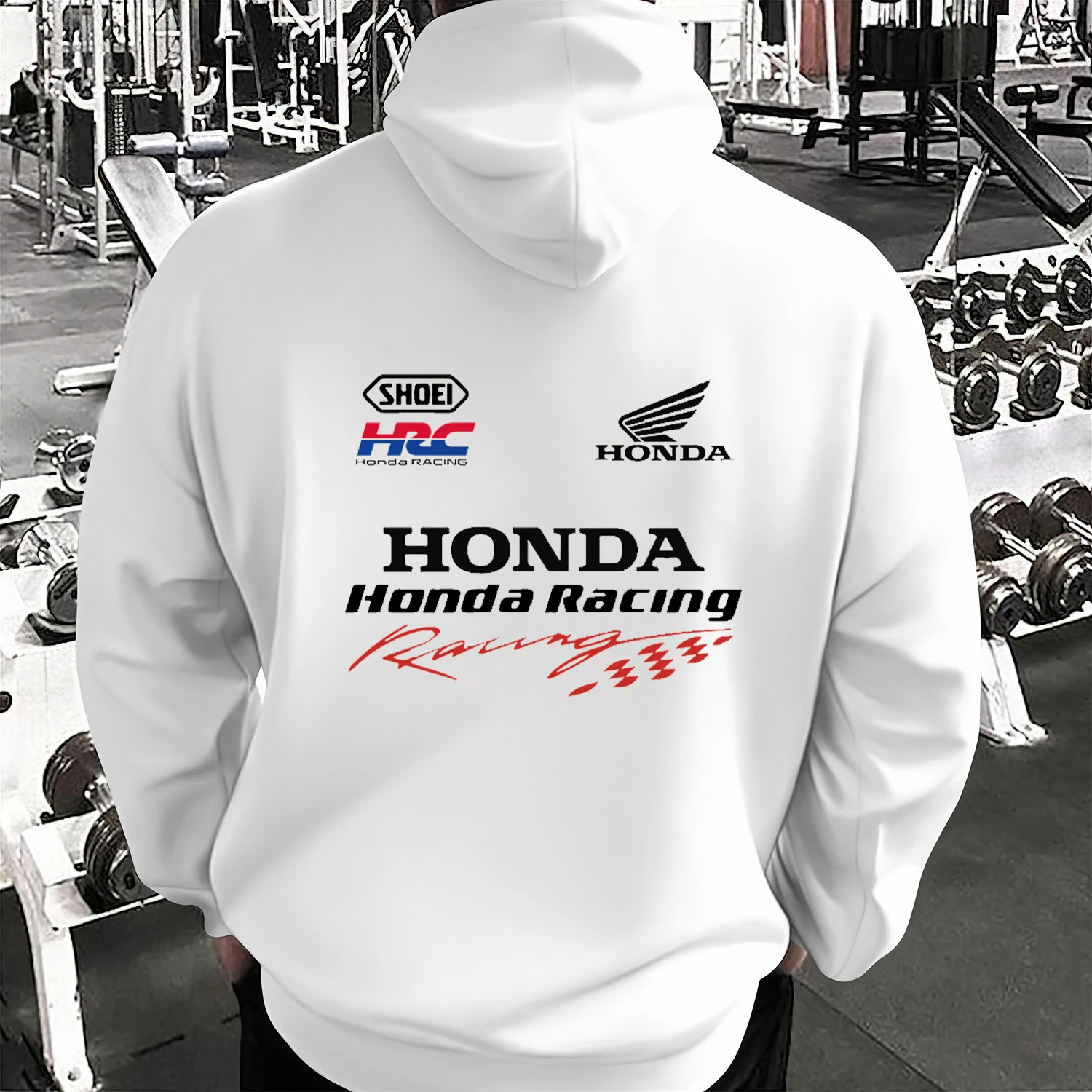 2025 New Year fashion hoodie trend Fashion hoodie printing hoodie autumn and winter new fashion comfort HONDA printing