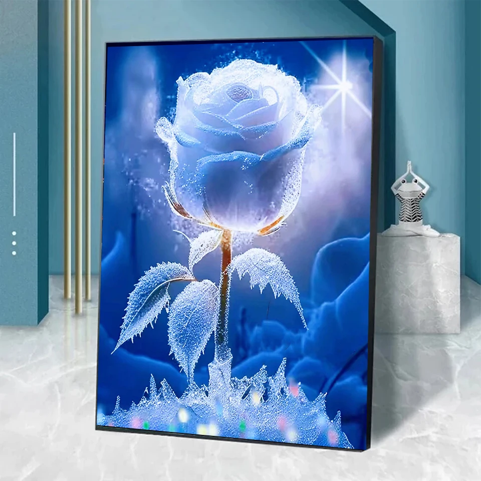 

5D DIY Diamond Painting Flower Landscape Full Square Round Diamond Mosaic Embroidery Rose Love Landscape Home Decoration