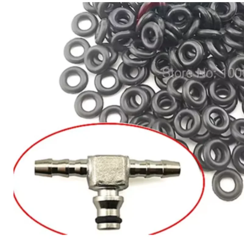 10pcs Black Rubber Rings