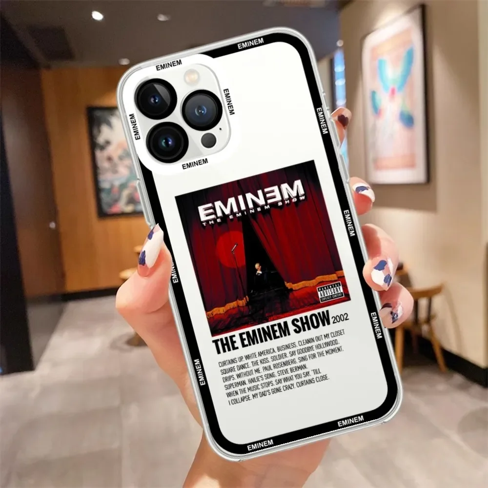 Hop Rapper Eminem Phone Case  For iPhone 13 14 12 11 Pro Max X XR XS Max