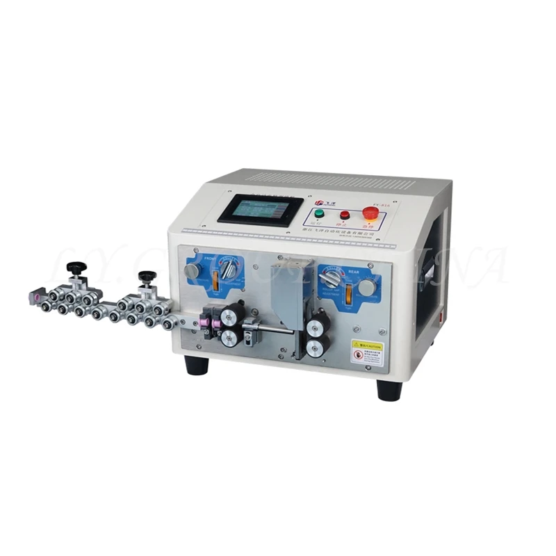 LY 816 Single Wire Automatic Touch Screen Electric Peeling Stripping Cutting Machine For Computer strip wire 0.1mm-16mm2