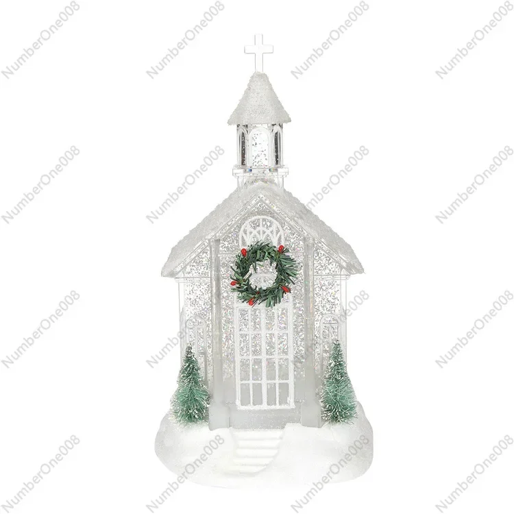 Crystal Ball Music Box for Christmas - Snowy Decor, Tree Ornament & Perfect Birthday Present for Young Girls