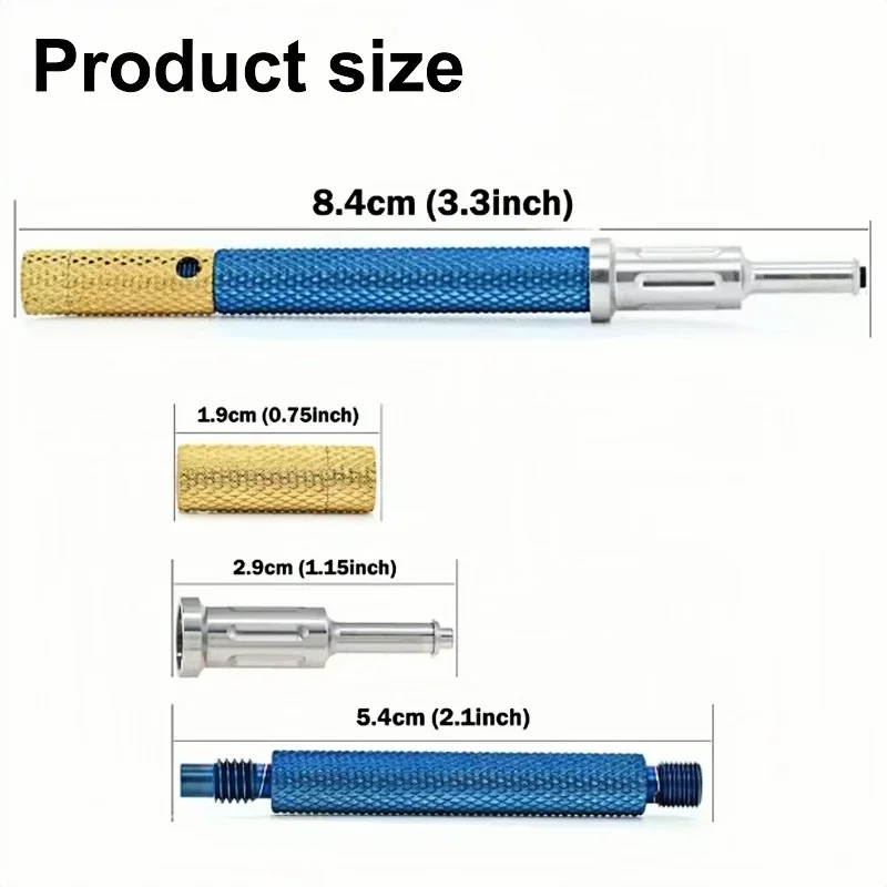 Dental Implant Retention Caps Removable Insertion Extraction Universal Locator Core Tool Abutment Overdenture Attachment Kit