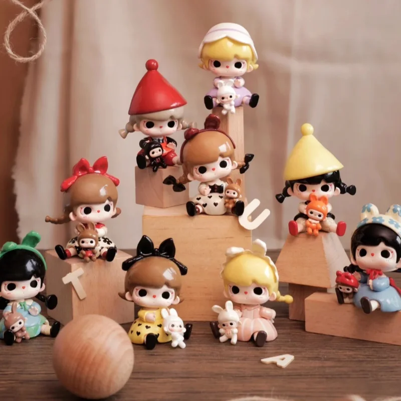 

Подлинная Слепая коробка Tutubear She And Her Little World, милые настольные украшения ручной работы первого поколения, мини-подарочный набор для милых девочек