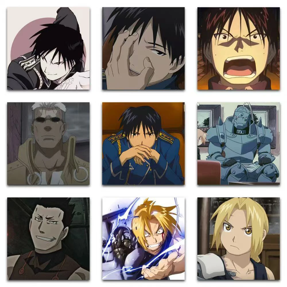 ملصقات كيميائيّة إيدوارد فولتي ميتال ، ملصق أنيمي ، إلريك ، الفونس ، لوح التزلج ، لابتوب ، دراجة نارية ، نوافذ ، شارات روكبيل ، 10 ، 30 ، 59 #5