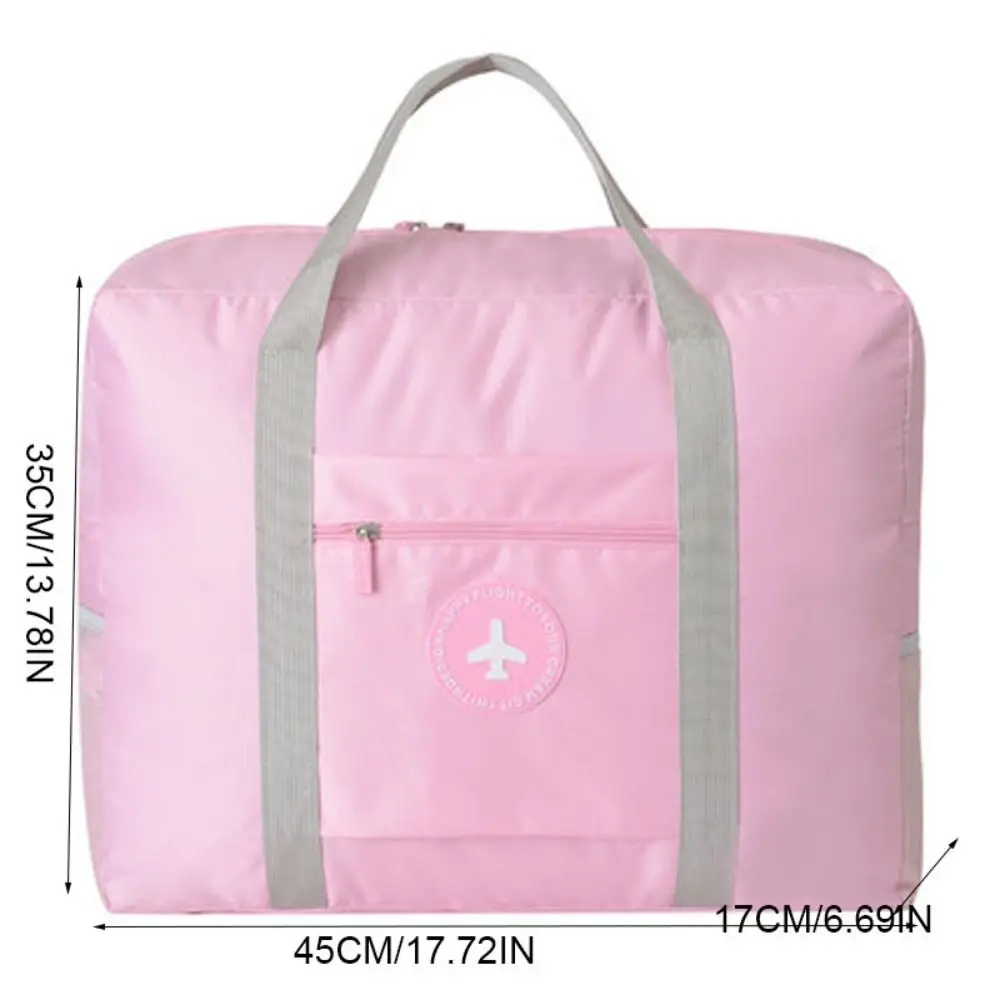 Folding Travel Storage Bag Large Capacity Waterproof Travel Luggage Bag Oxford Multifunction Trip Handbag Clothes Organizer