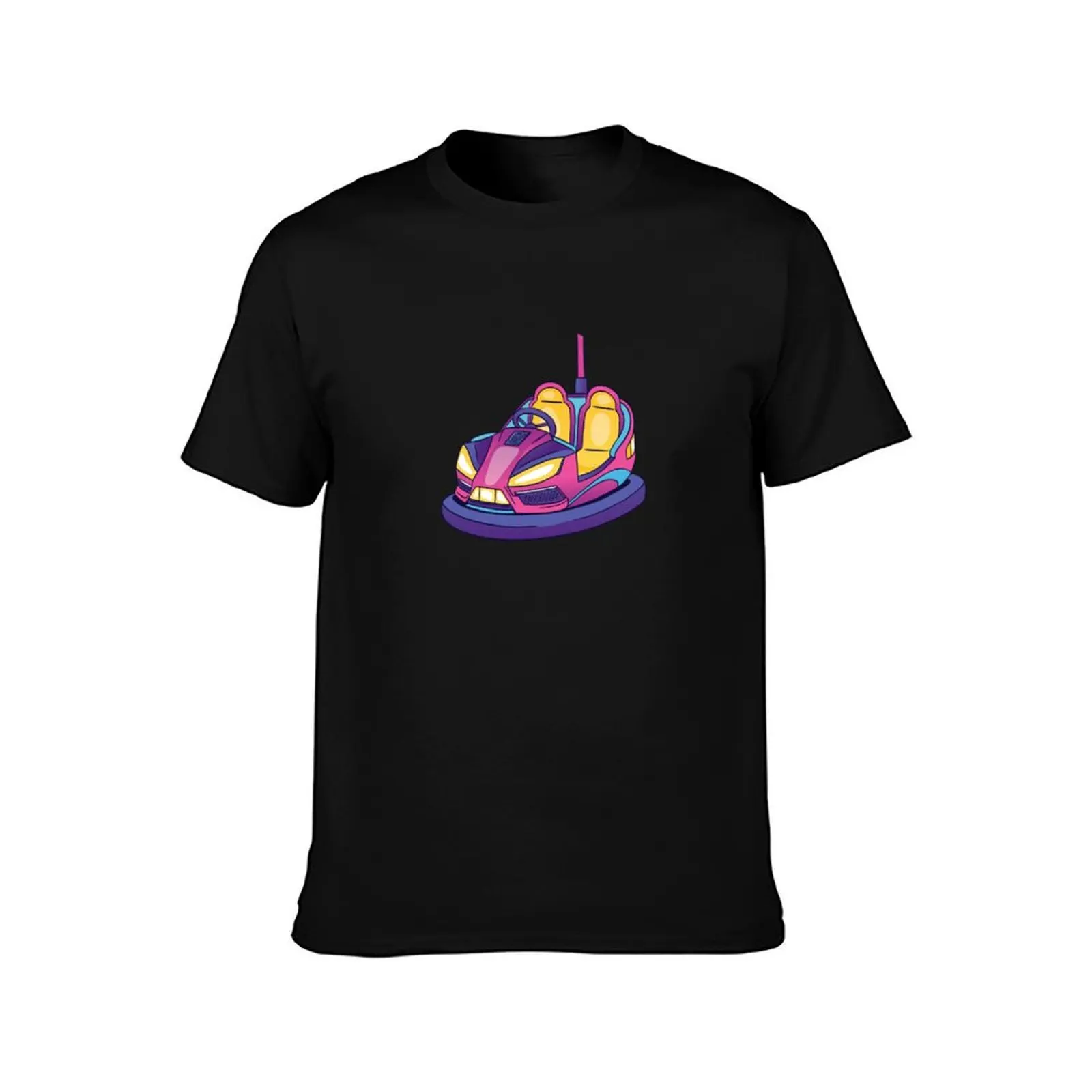 Bumper cars, showmen T-Shirt Vintage Style Printed Top T-Shirt