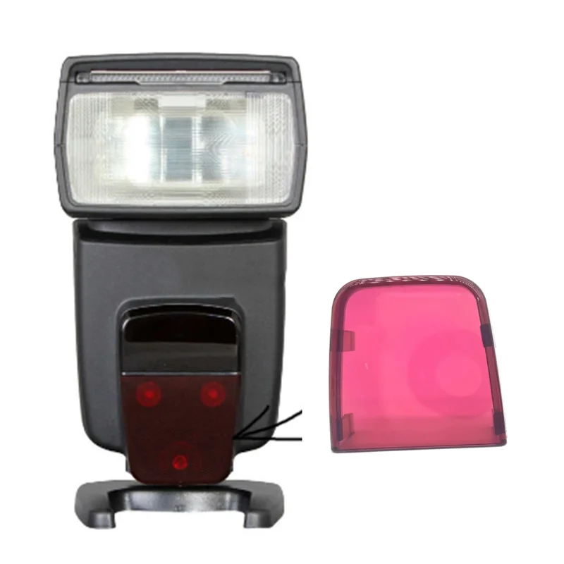 

AED5-Новинка для ремонта вспышки Speedlite YONGNUO, красное пластиковое стекло AF для YN568EX YN568EXII YN-568EX YN-568EXII, вспышка
