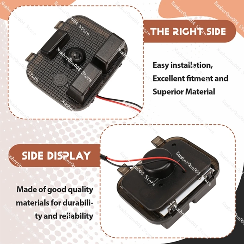 

Rear Hatch Light Trunk Light Camping Lamp Lid Light For Land Cruiser 200 LC200 FJ200 2016-2020(Red Light)