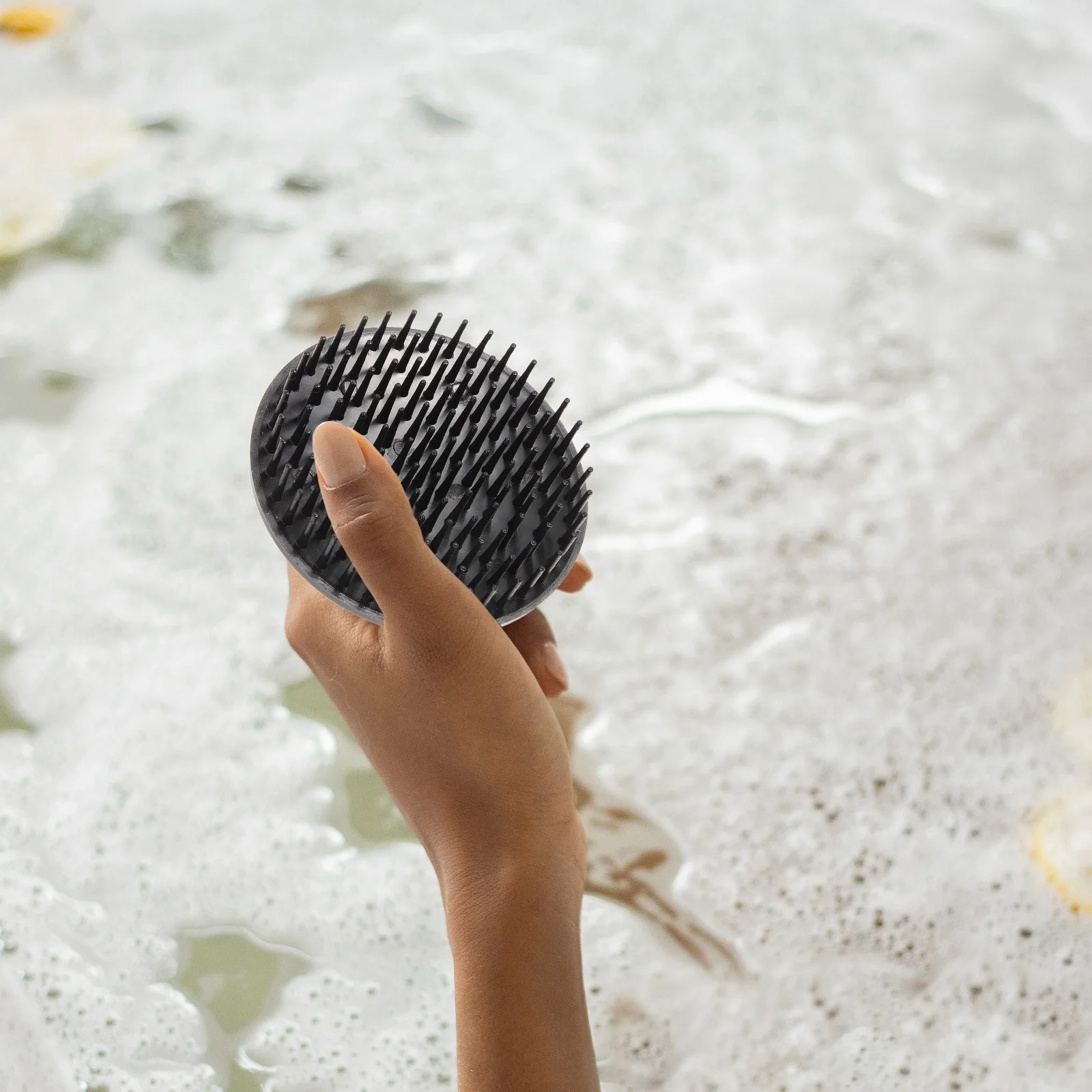 

10pcs Portable Scalp Massaging Brush Travel Hair Scrubber For Shower Deep Cleansing Hair Root Lightweight Exfoliating Tool For