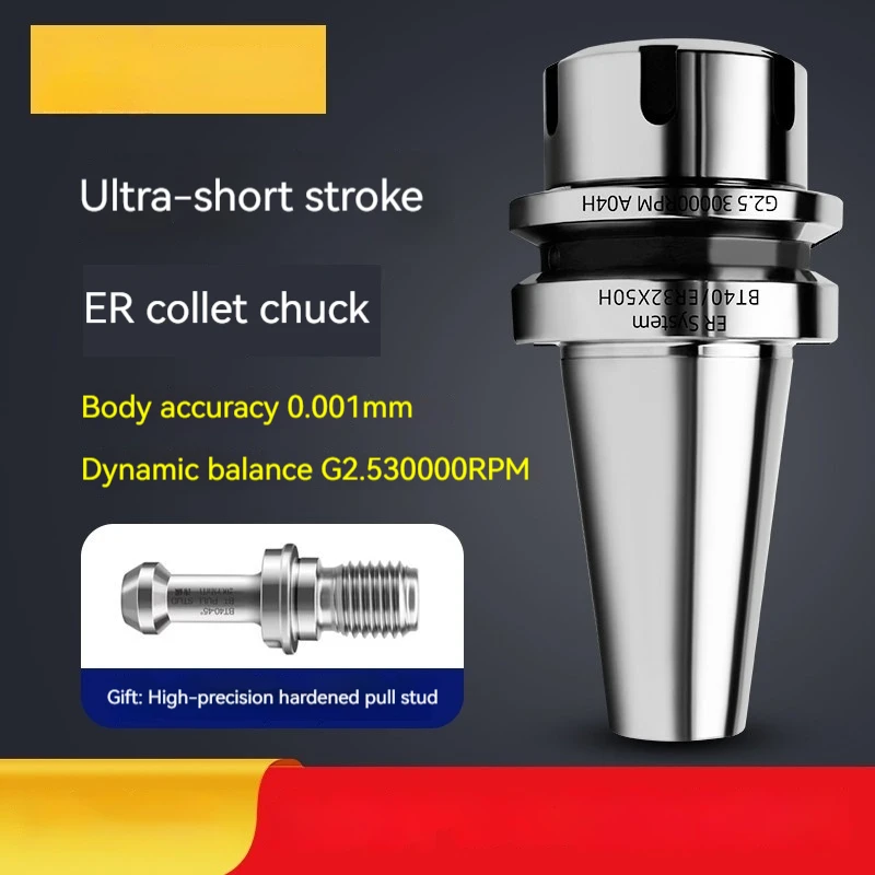 Ultra Short Cone Handle BT40 Travel Limited ER32 BT30 BT50 NBT30 Tool Holder Lathe Tool Lathe Accessories