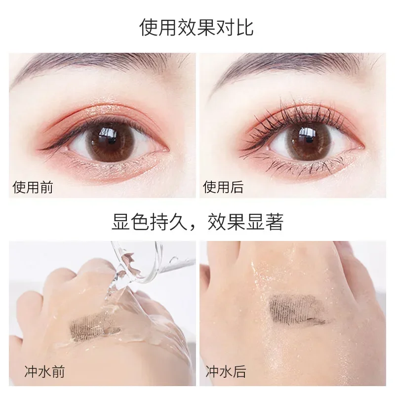 4d Natuurlijke Langdurige Wimpers Merk Make-Up Cosmetica Maquillage Femme Zijdevezel Mascara Curling Dikke Verlenging