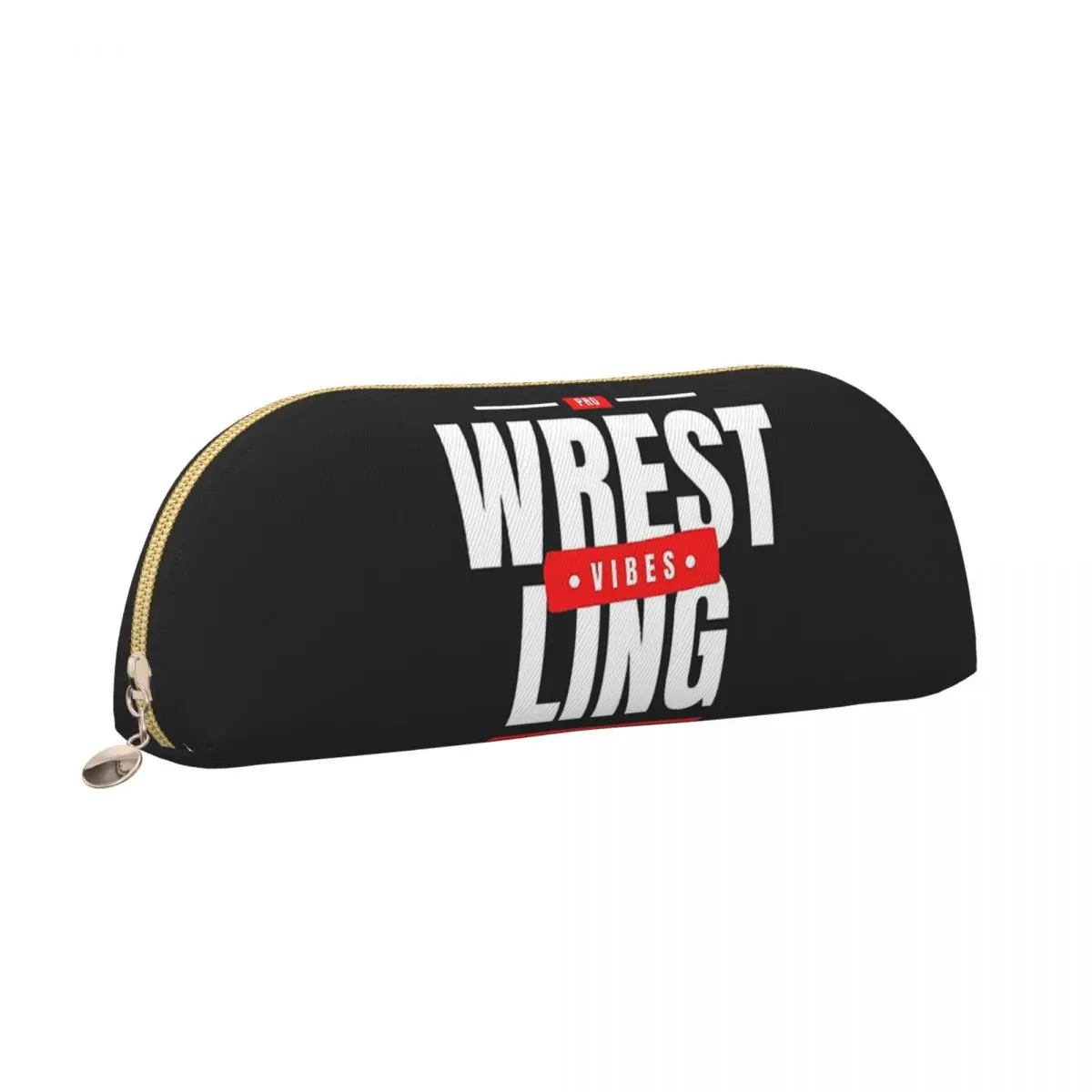 

Pro Wrestling Vibes Pencil Case Pen Holder Storage Stationery Supplies Large Storage Pen Box Pencil Bag for Studen Gifts