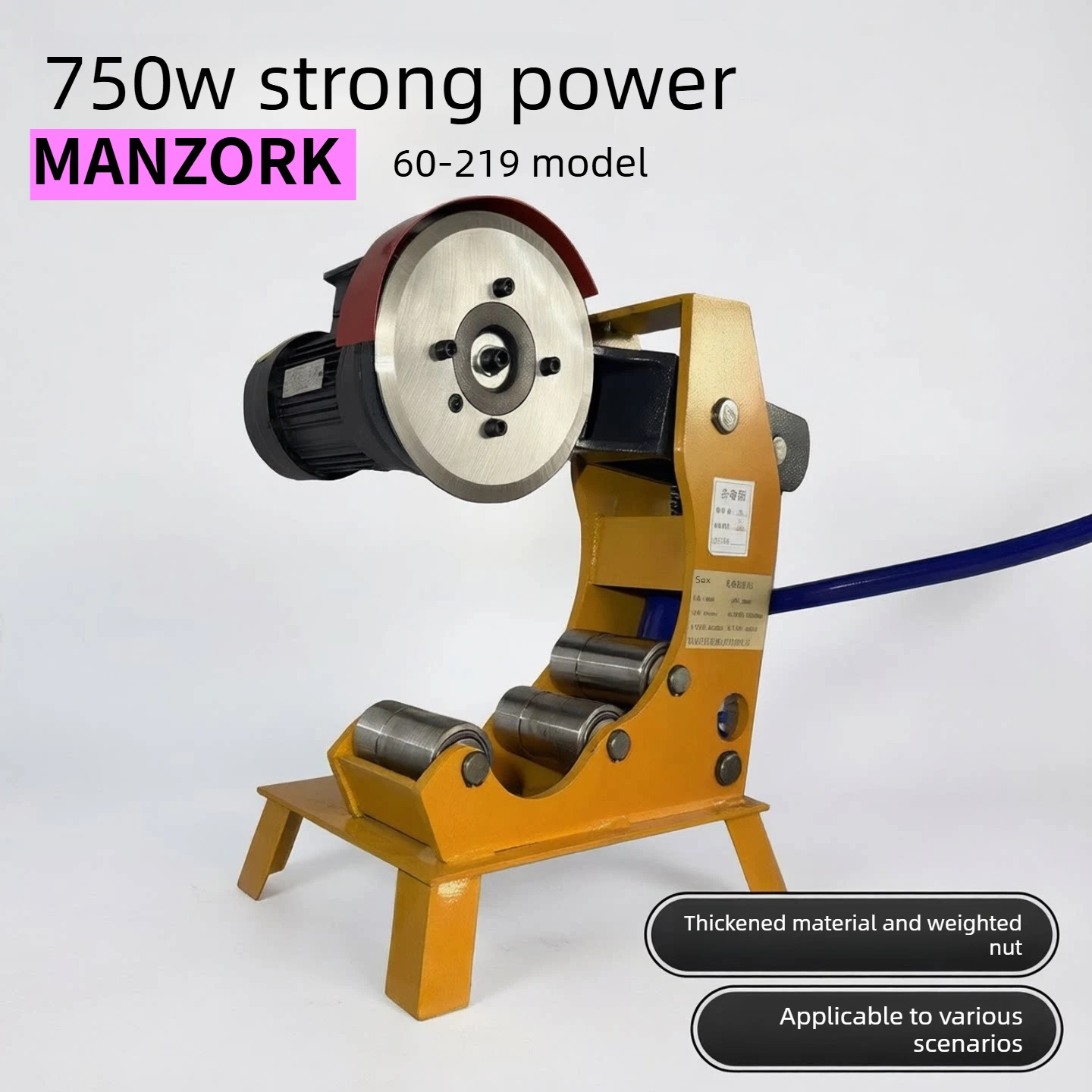 MANZORK Pipe Cutter Tube Cutting Machine for metalworking Plumbing Hardware Tool Pipe Clean Cut Heavy Duty Portable Hand Tool