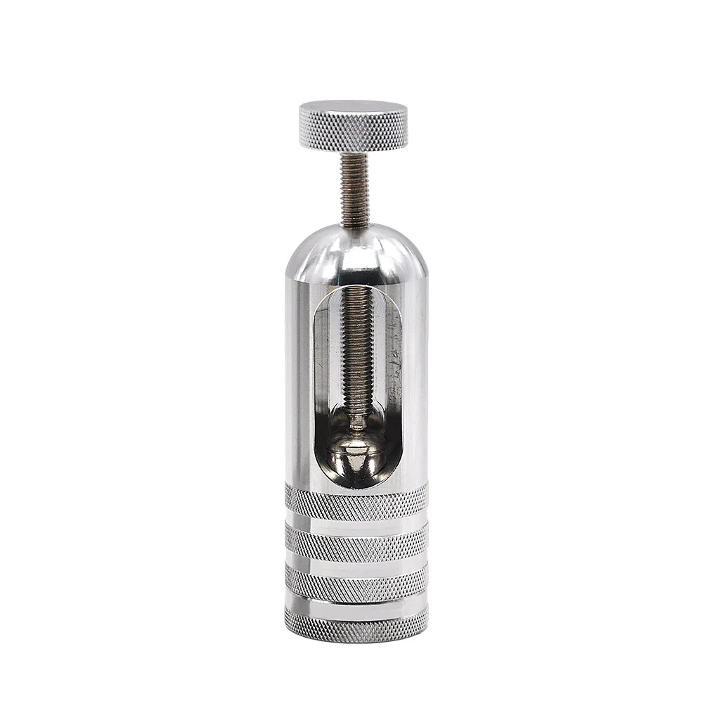 High Quality Aluminum Alloy Press Spice Pepper Mill Smoking Accessories