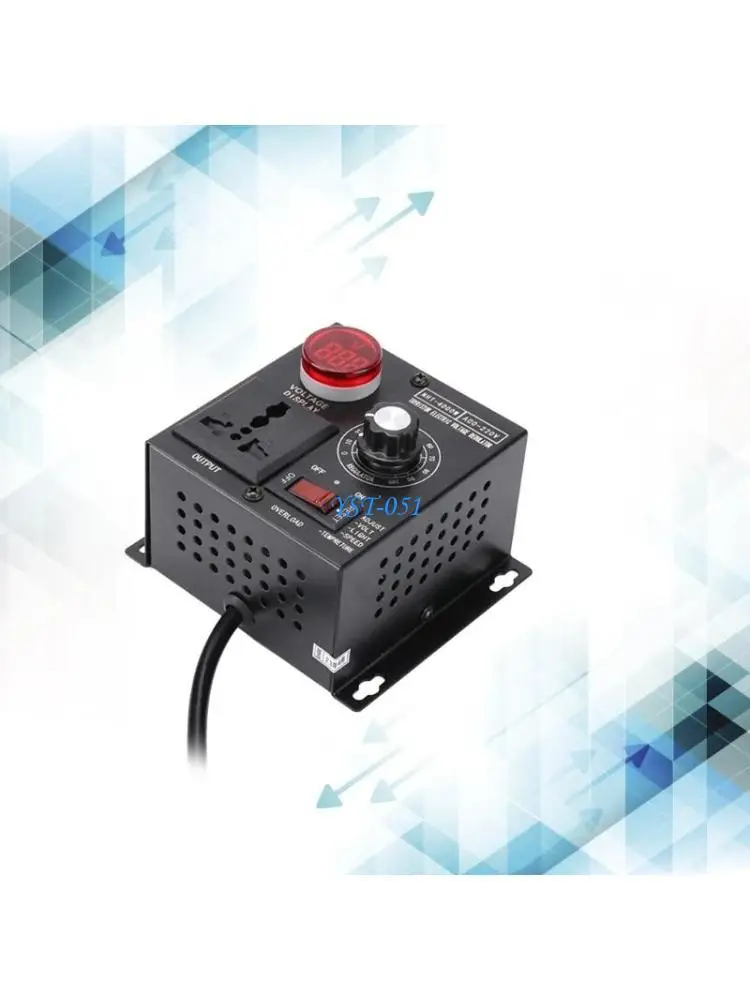 

E15A Industrial Grade 4000W 220V SCR Controller Variable Speed Controller