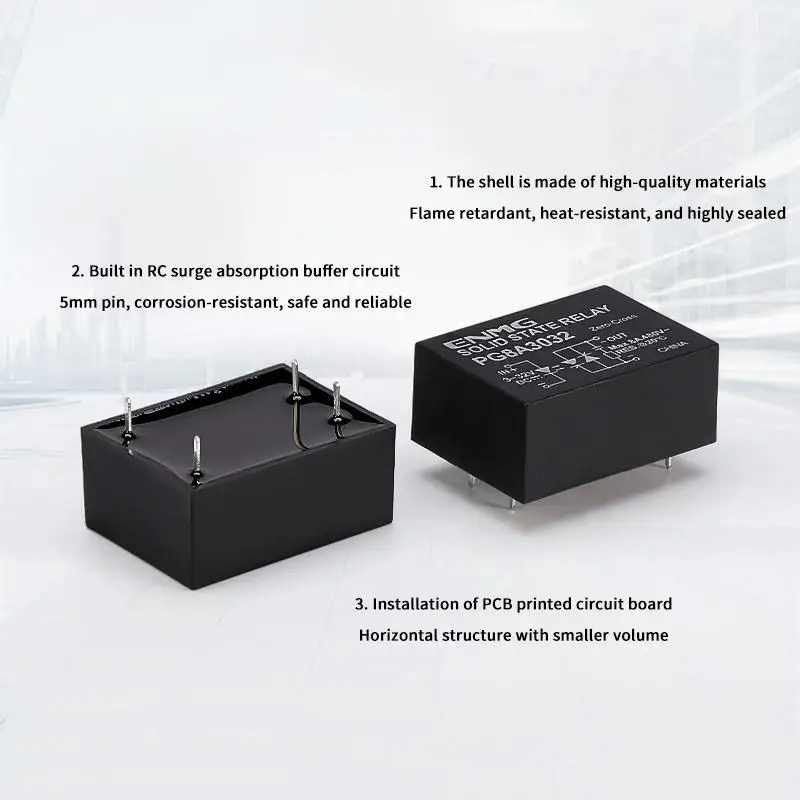 New Sale Small SSRPCB Circuit Board Solid State Relay 60VDC 240VDC 480VDC PG5D6132 3~32V Wide Voltage DC Control Normall Open