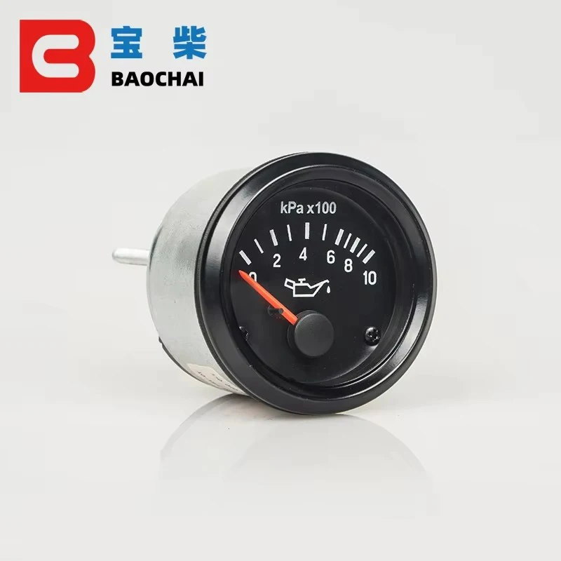 Oil Pressure Gauge  Meter 12V 24V 0-500kPa 0-25bar Car Accessories  Engine Parts