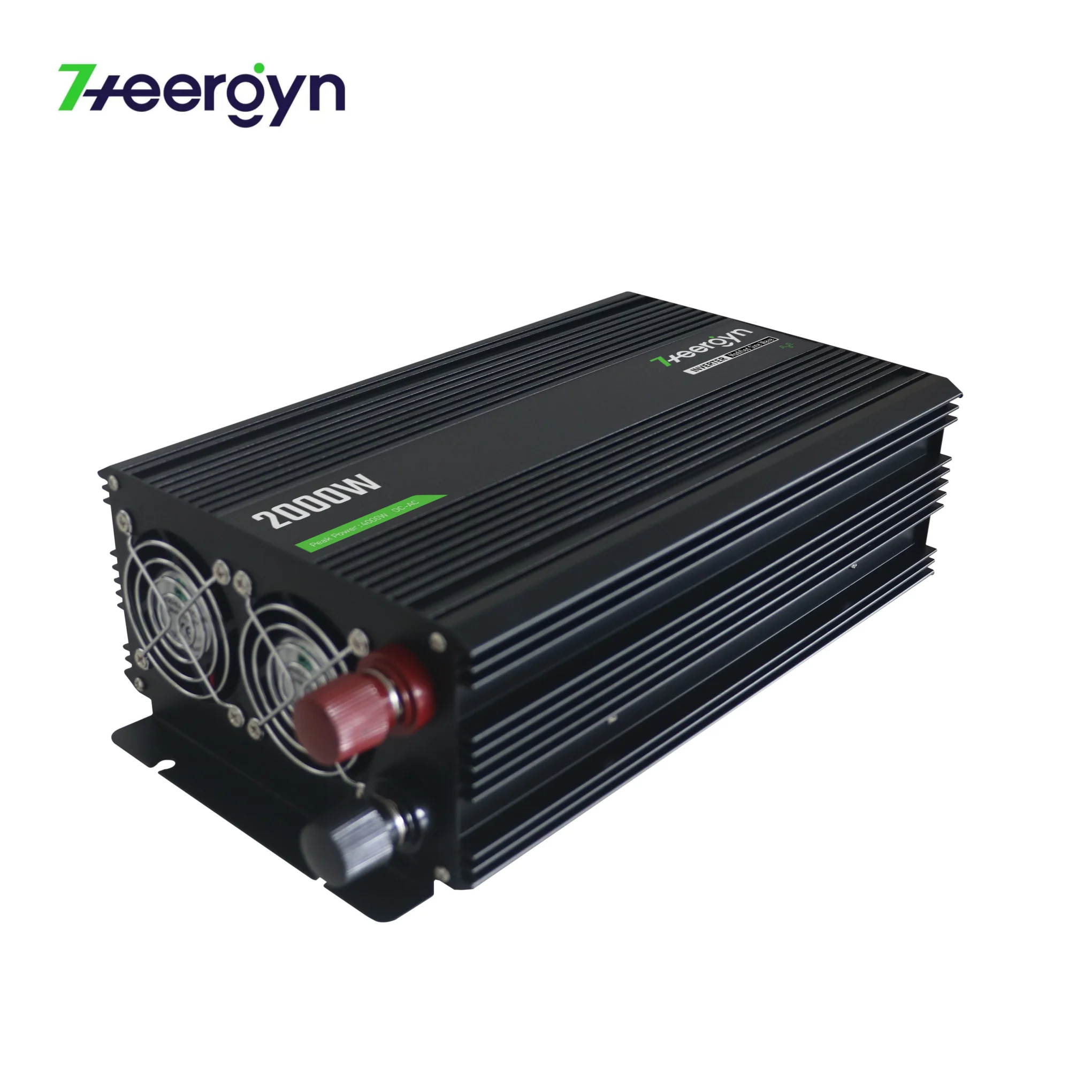2000W Modified Sine Wave Inverter, High Conversion Efficiency, Easy to Install, 110V/220V, Dual Use for Car & Home