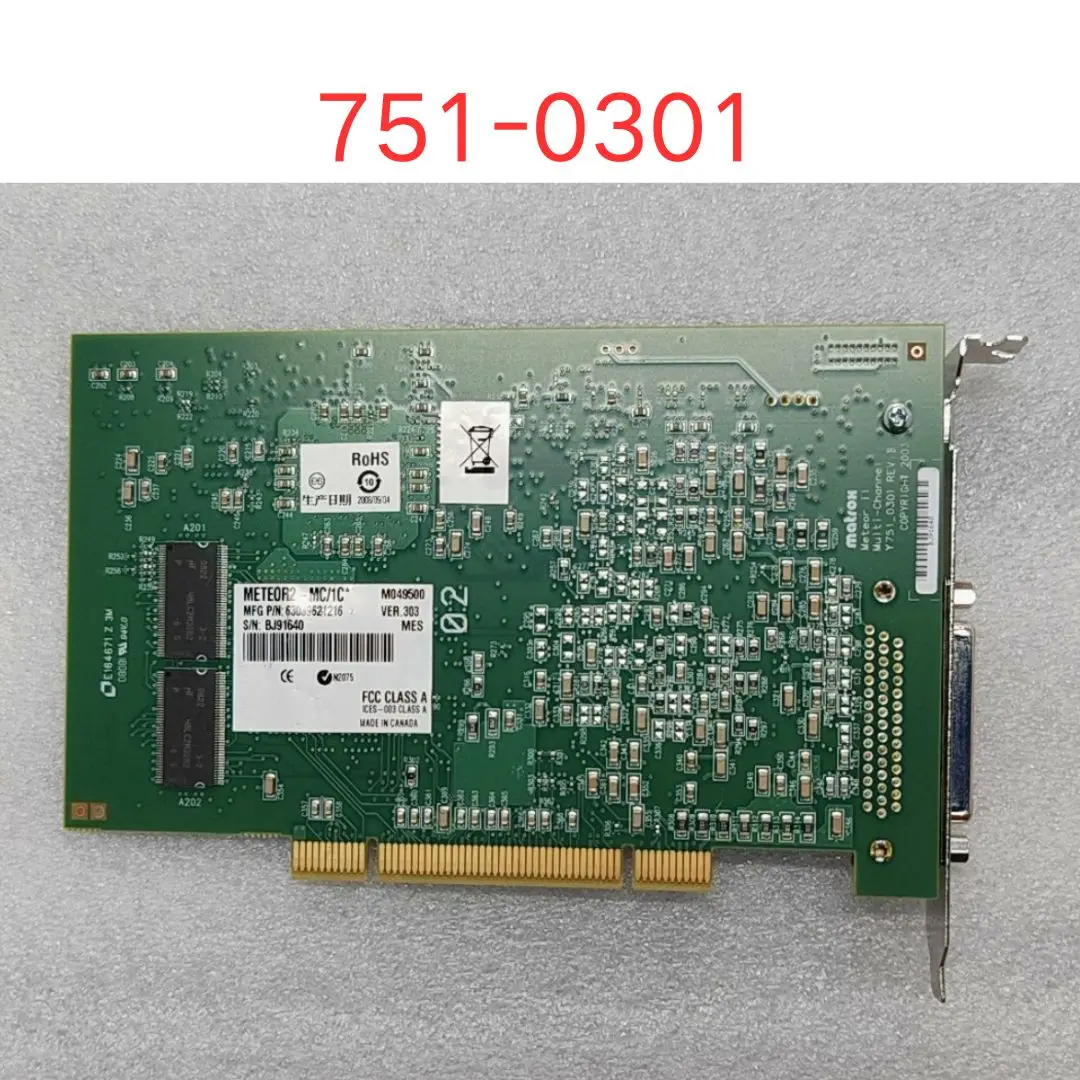 used Y751-0301 Image Acquisition Card test OK Fast shipping