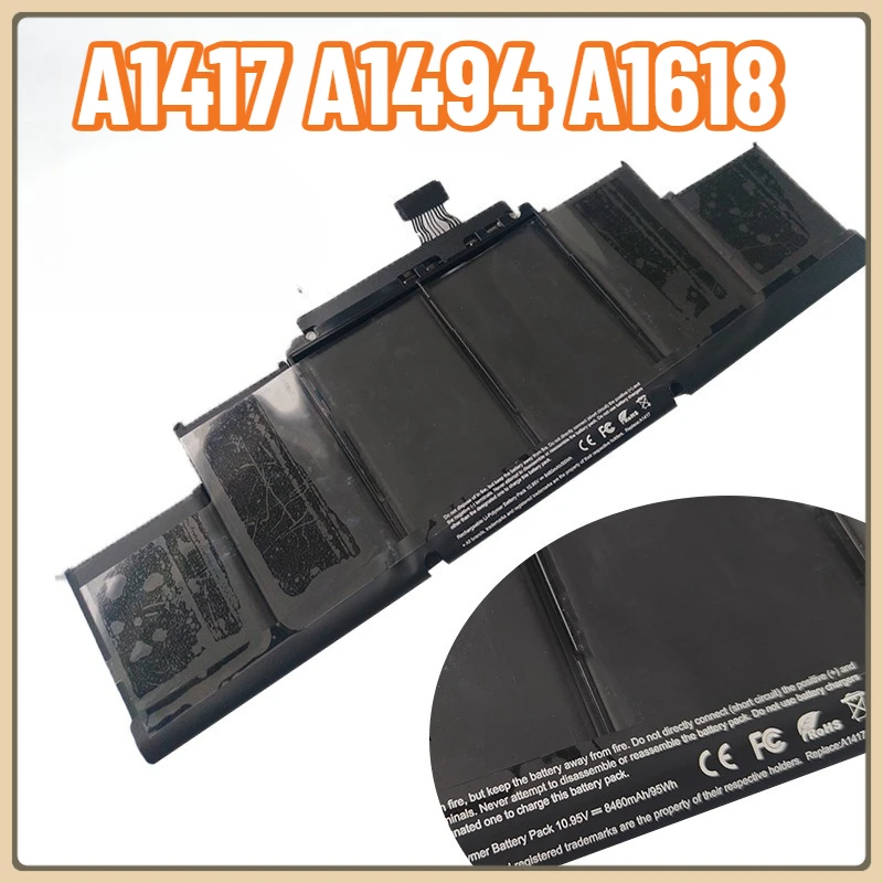 

A1417 A1494 A1618 Аккумулятор для ноутбука Apple Macbook Pro 15 дюймов A1398 Retina (ME293 ME294 MGXA2 MGXC2 конец 2013 г. и середины 2015 г.)