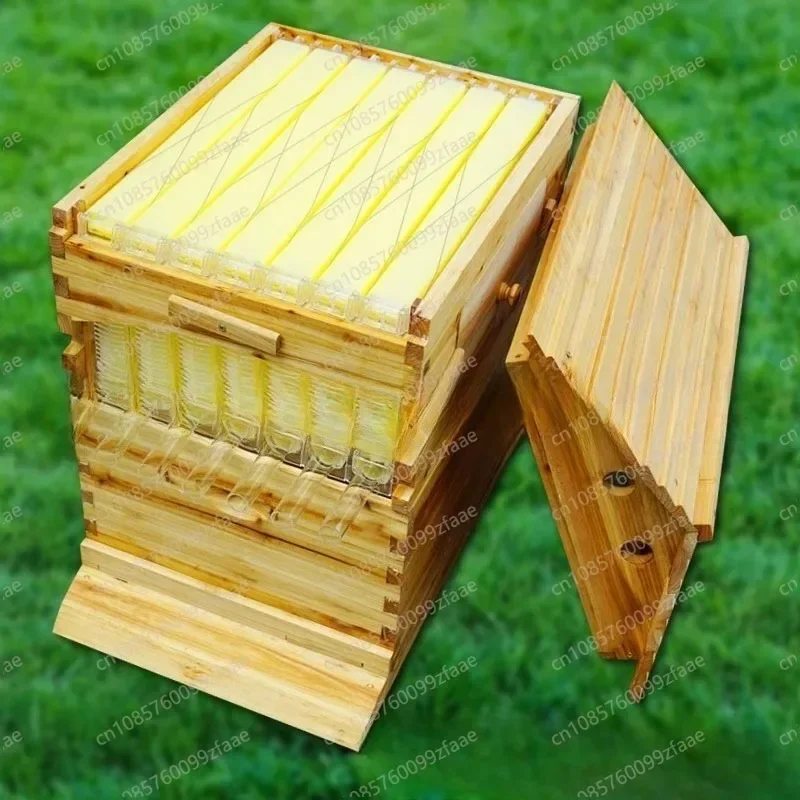 A complete set of equipment for self-flowing bee box, automatic honey collection system for nest spleen