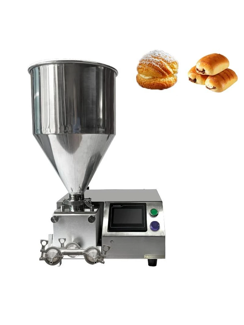 Puff core filling machine Cake filling machine Bread Cream piping  Paste  filling machine