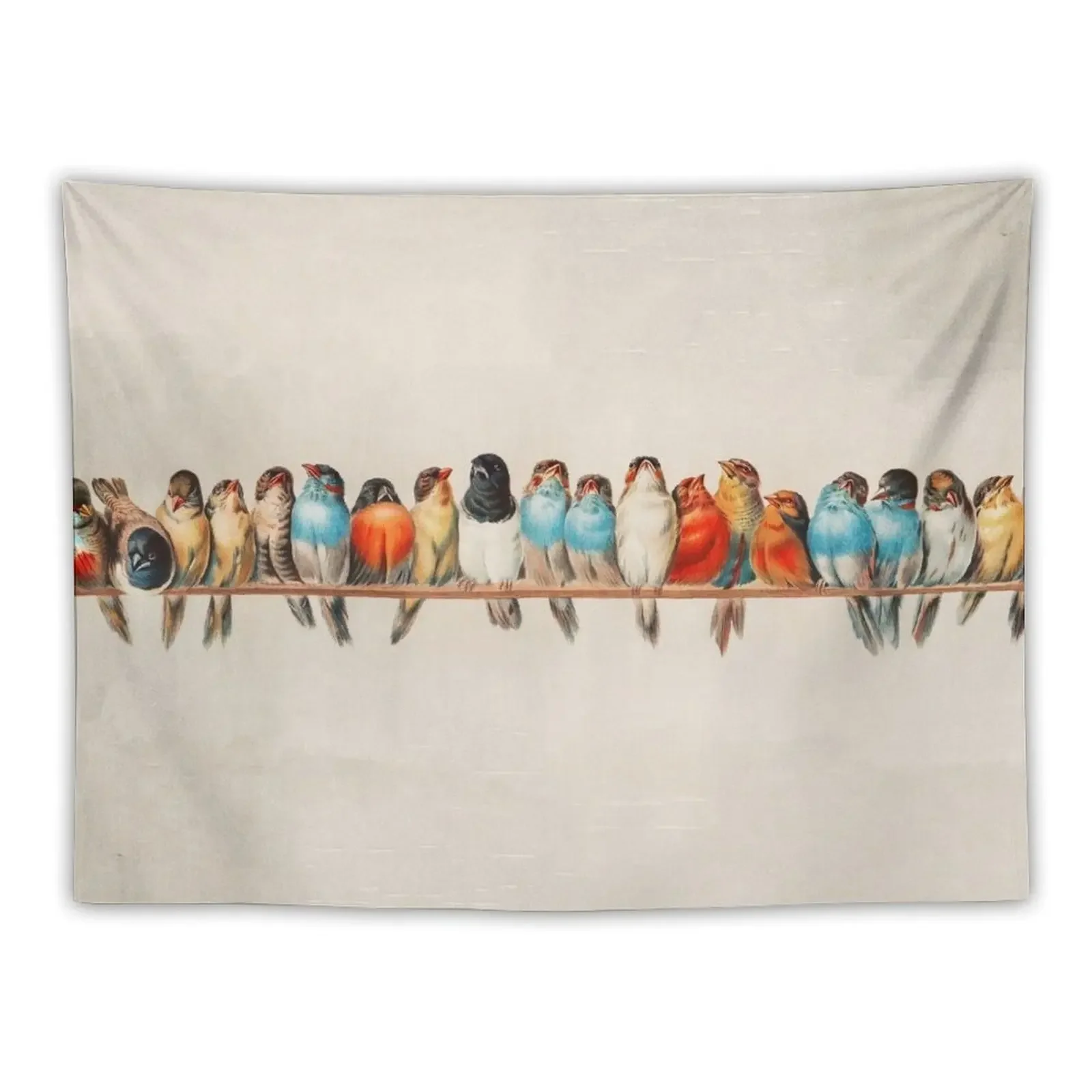 

Vintage Birds Tapestry Bedroom Decor Aesthetic Wall Decor Tapestry