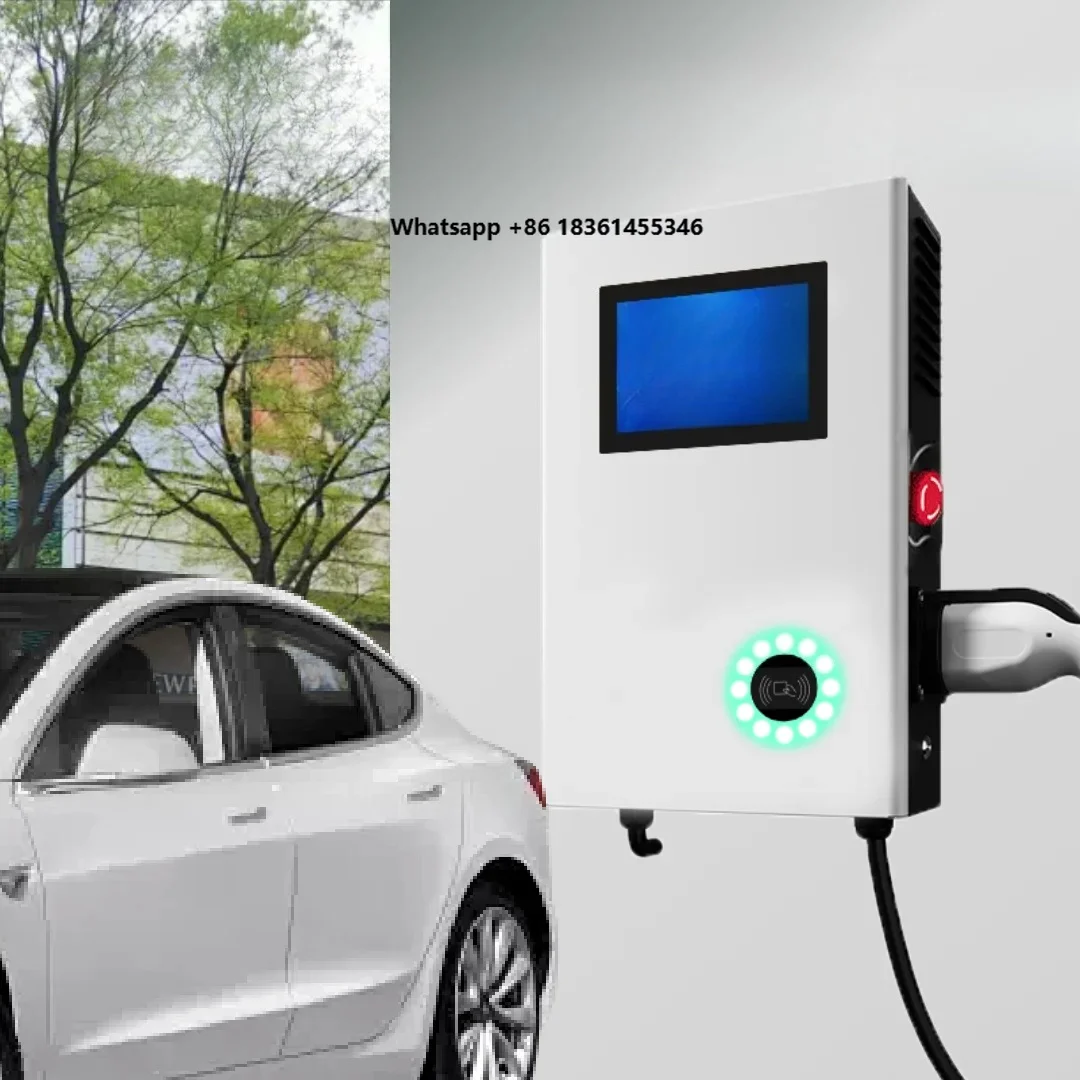 Small 7kW DC Electric Vehicle Charging Station Wall-Mounted Pile for Convenient Charging