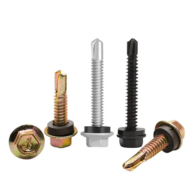 High Quality Wholesale High Quality Celf-tapping Dovetail Ccrews With External Hexagonal Drill Tail Wire