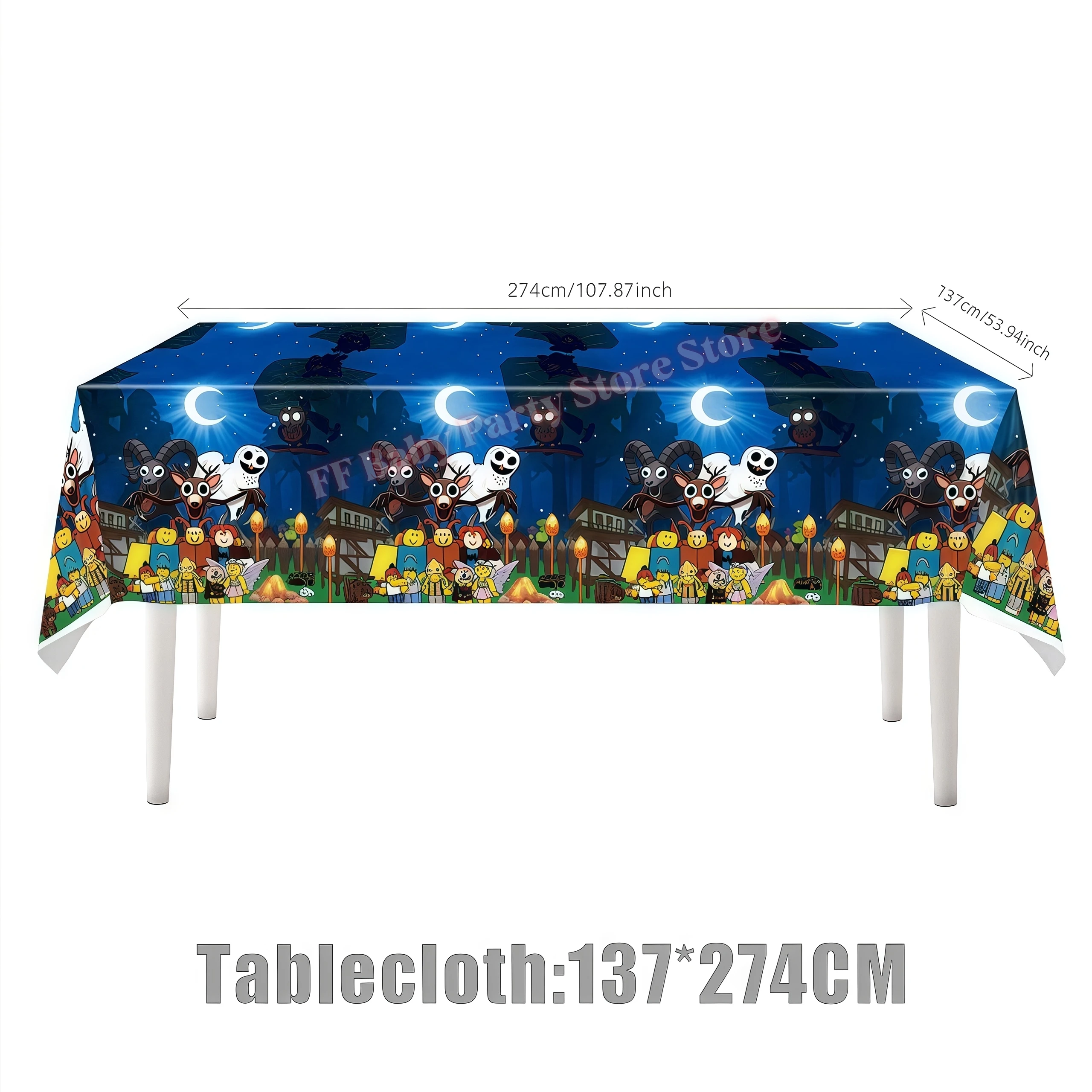99 Nächte im Wald Party-Geburtstagsdekoration Hirsch-Motiv Tasse Teller Serviette Ballon für Kinder Jungen Geschenk Babyparty-Zubehör – Detail 6