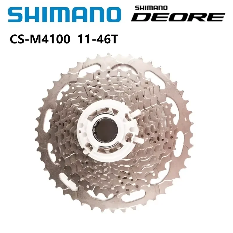Shimano DEORE 10s CS-M4100 11-42T 11-46T 10-скоростная кассета для горного велосипеда, оригинальные детали