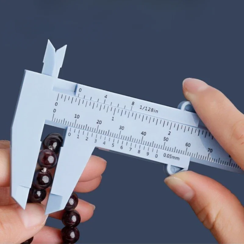 150MM Portable Plastic Eyebrow Measuring Vernier Caliper Tattoo Caliper Ruler Plastic Makeup Measurement Tools