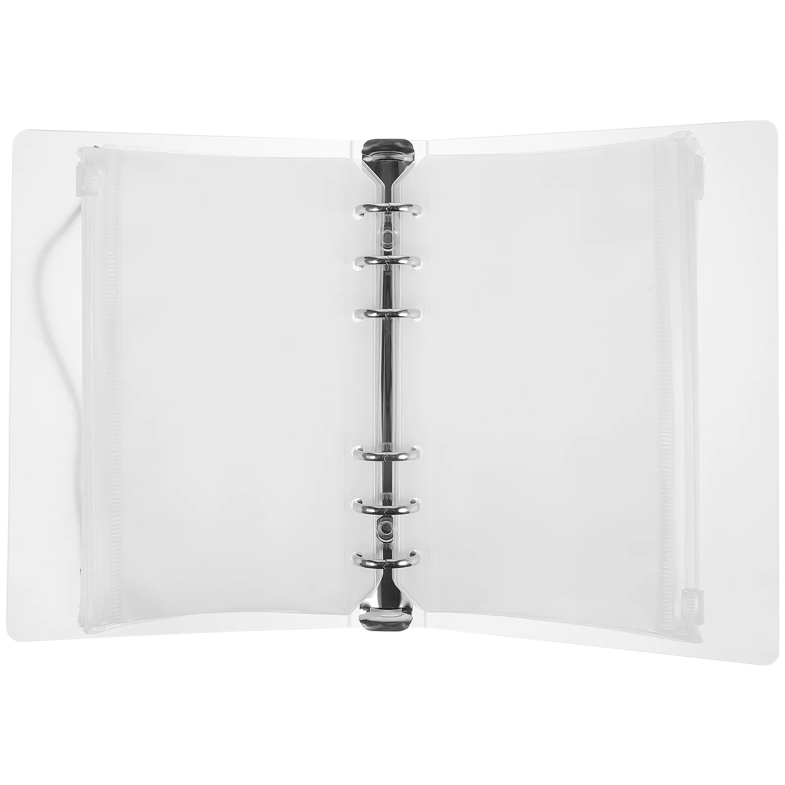 

1 Set A6 Binder Sealing Pouch Travel Medicine Organizer Clear Small Zipper Bags Eva Storage Solution Folder Shell Pill Bags For