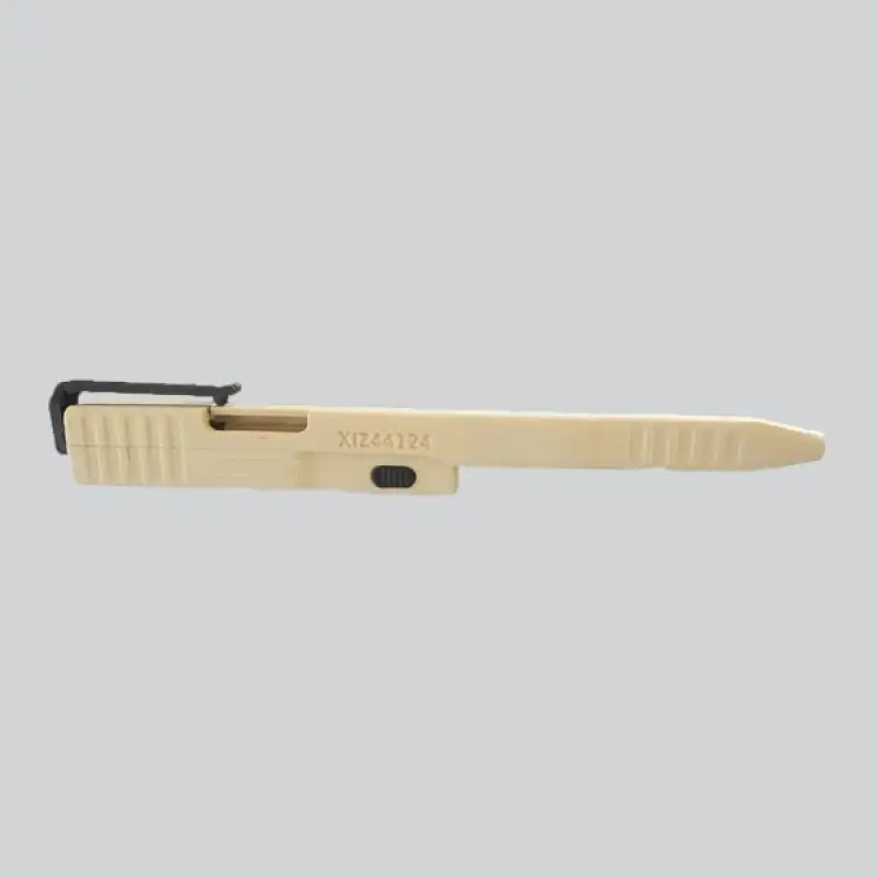 New 1Pcs Versatile 3D Printed Tactical Pens EDC Practical Slide-Action Ballpoint Pen Unique Creative Writing Accessories