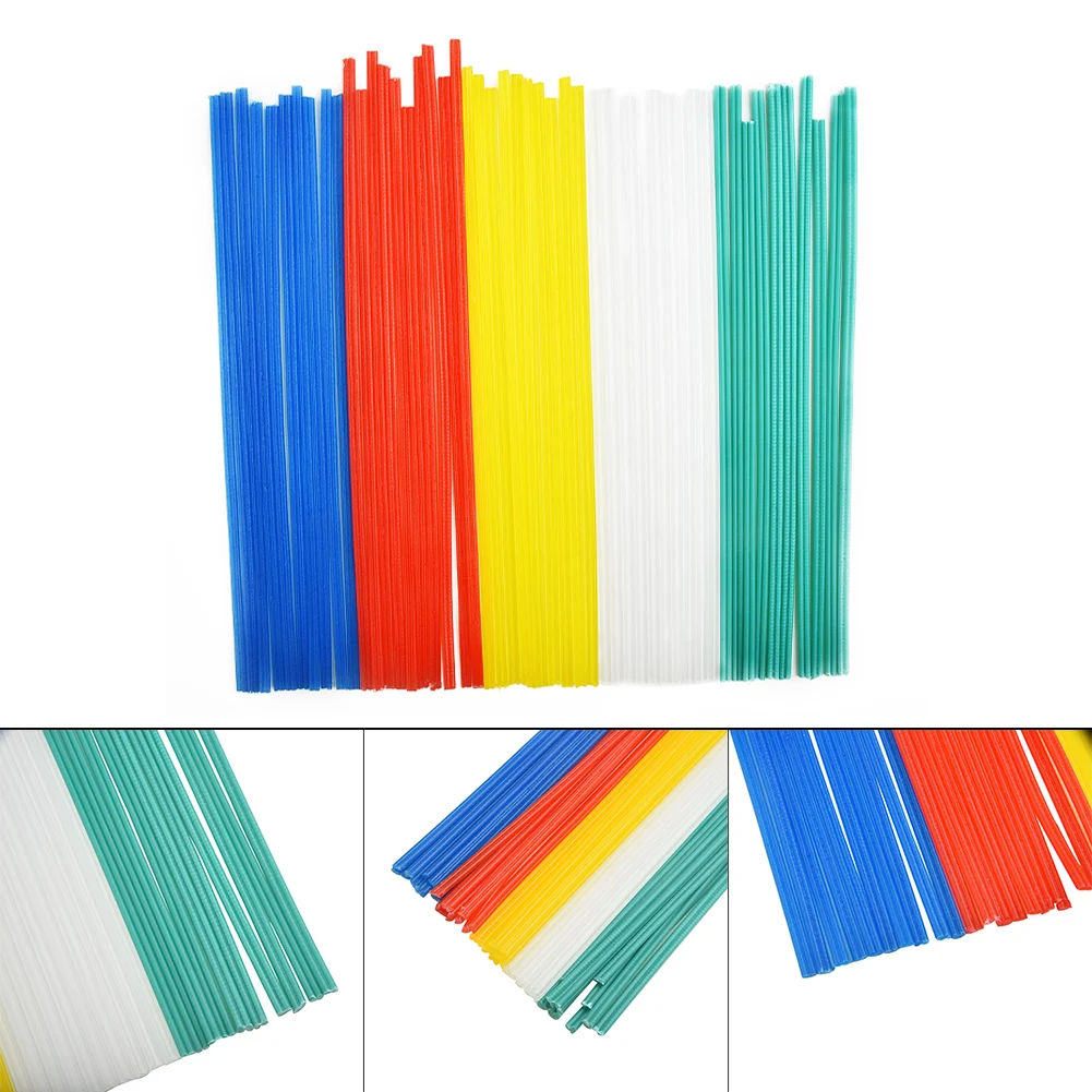 Set Welding Rods Fairing PVC Sheet Pipe Products Pipe products 50pcs Insulation Parts Insulation parts PVC sheet Replacement