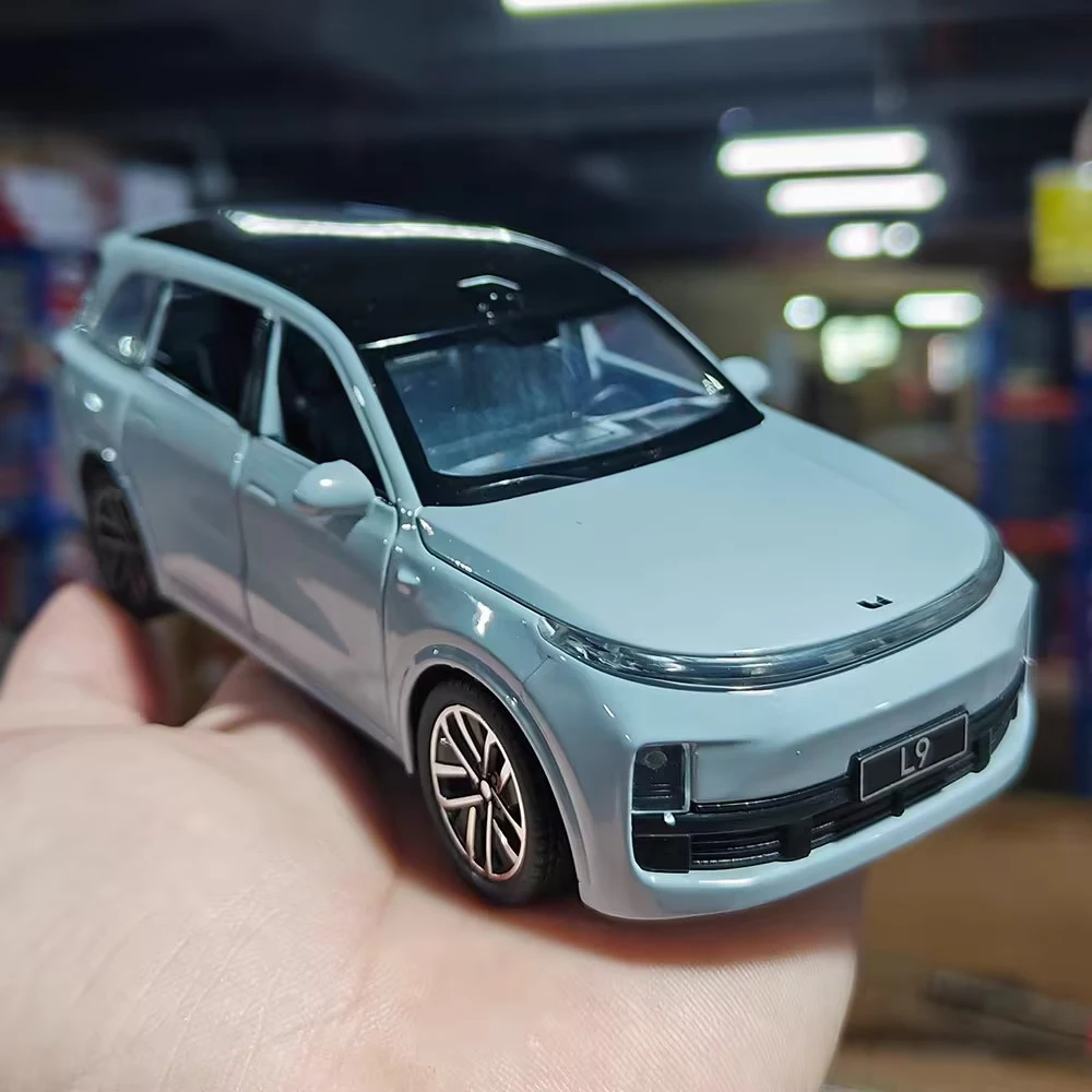 1:32 liga fundida líder ideal l9 modelos brinquedos carros luz música puxar para trás veículos 6 portas abertas carro em miniatura crianças presentes de natal