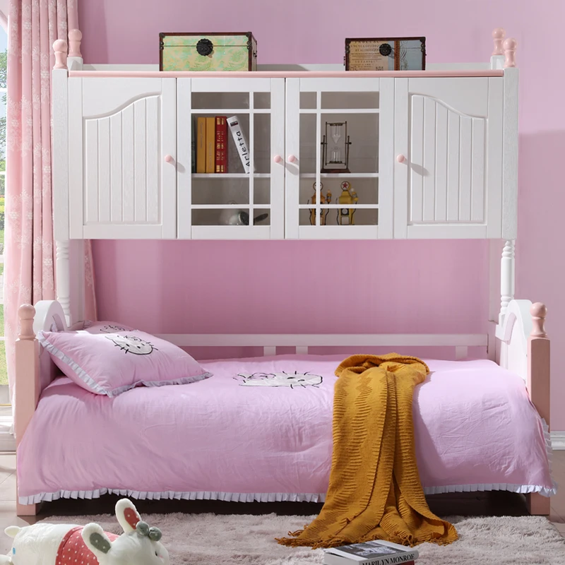 

Full solid wood bunk bed bunk Mother and child Two-layer upper and lower