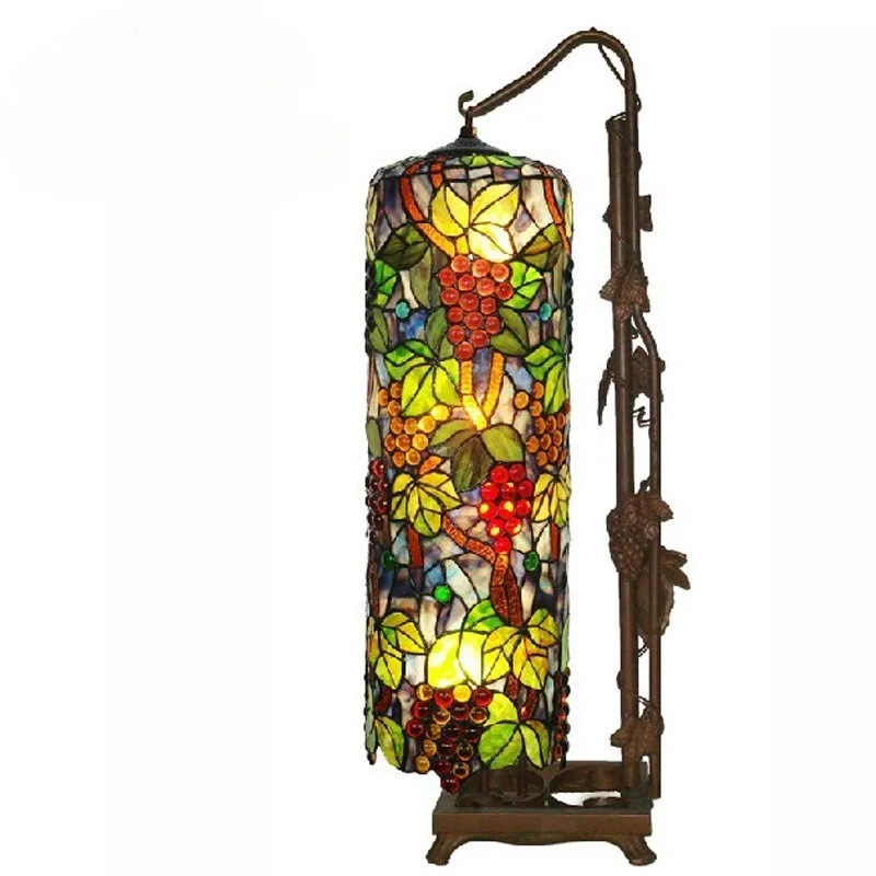 

Color glass craft lighting European-style home lighting table lamp floor lamp